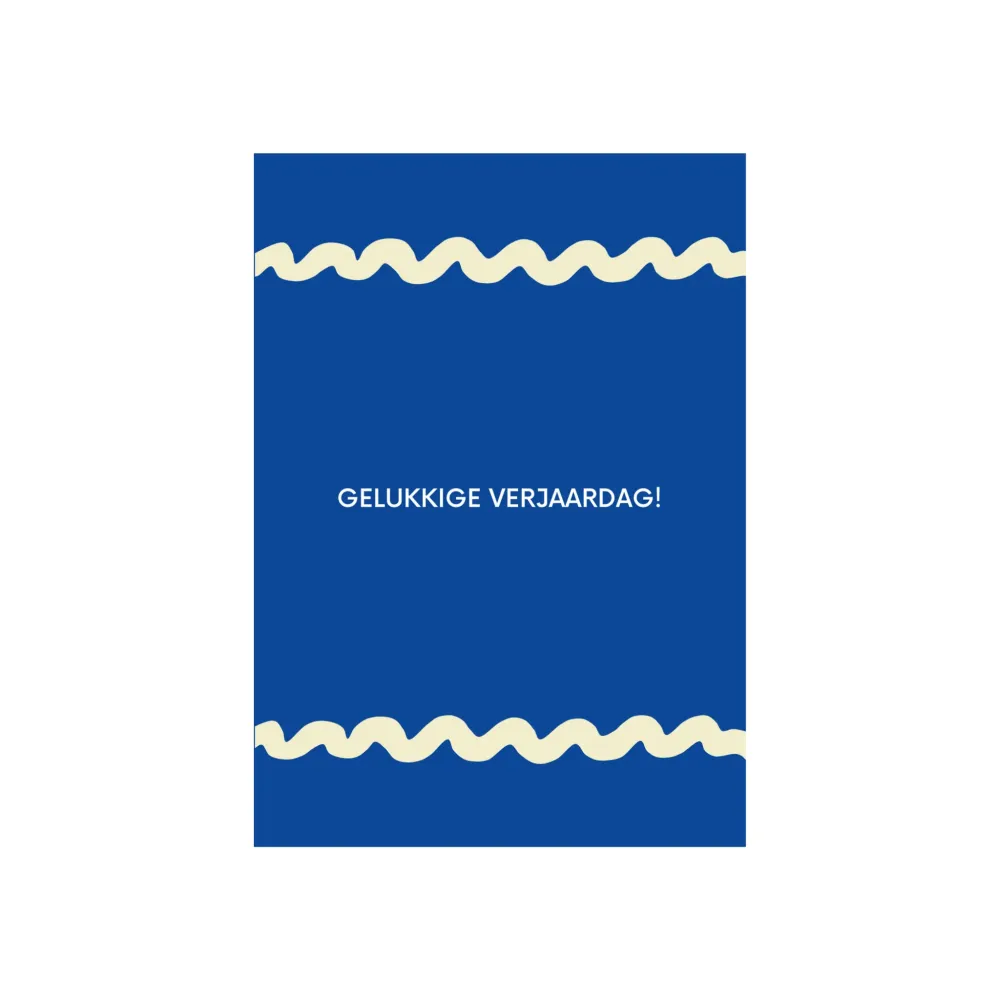 Matriks JL Postkaart Gelukkige Verjaardag Dubbel