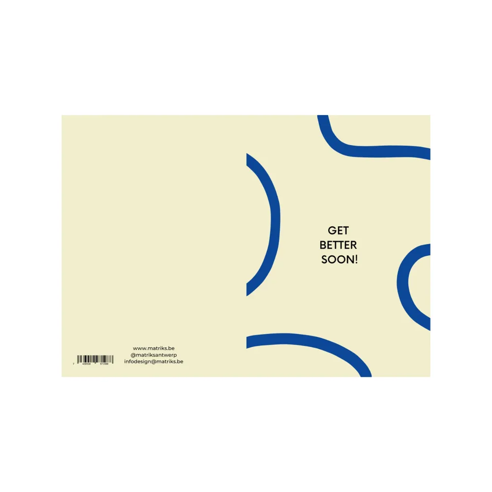 Matriks JL Postkaart Get Better Soon Dubbel