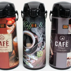Pompthermos 1,9l decor koffie Maxime