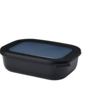 Cirqula Multikom Rechthoekig Nordic Black 1000 ml Mepal