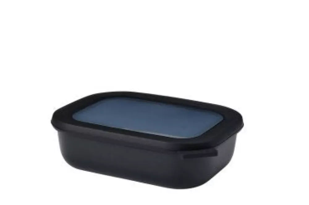 Cirqula Multikom Rechthoekig Nordic Black 1000 ml Mepal