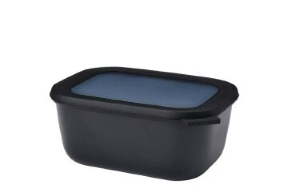 Cirqula Multikom Rechthoekig Nordic Black 1500 ml Mepal
