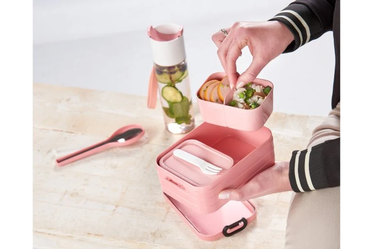 Mepal Bento lunchbox take break midi vivid mauve