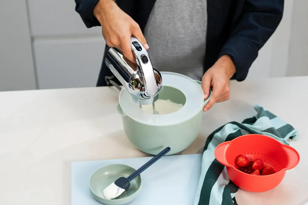 Mepal Beslagkom met anti-spat deksel - BPA vrij