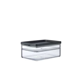 Mepal Koelkastdoos omnia ontbijt duo - zwart 21,9x14,9x9,4cm 500 ml + 1200 ml