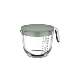 Mepal Maatbeker glas met deksel 0.5L 1L Chef it BPA-vrij