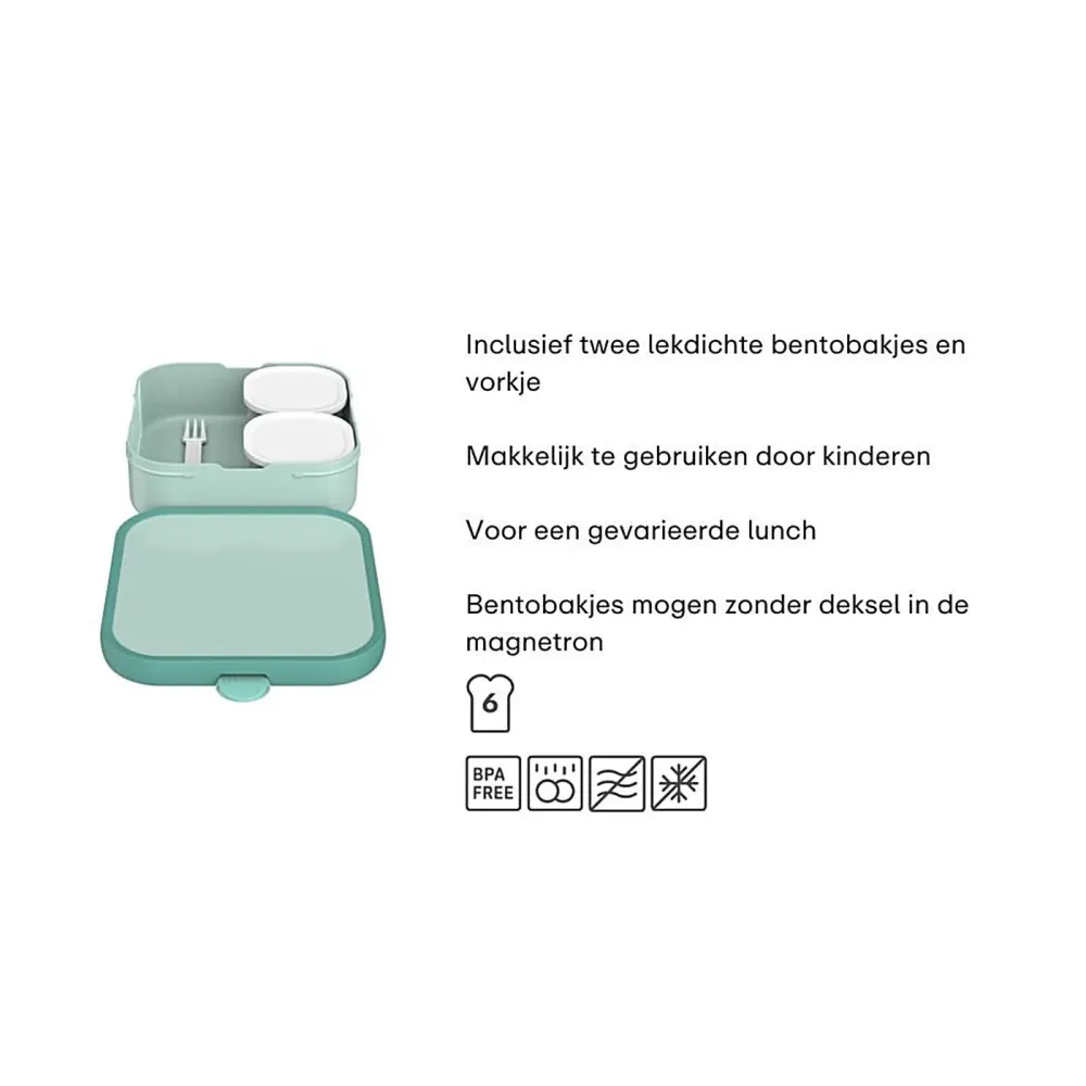 Mepal Stitch bento lunchbox campus groot