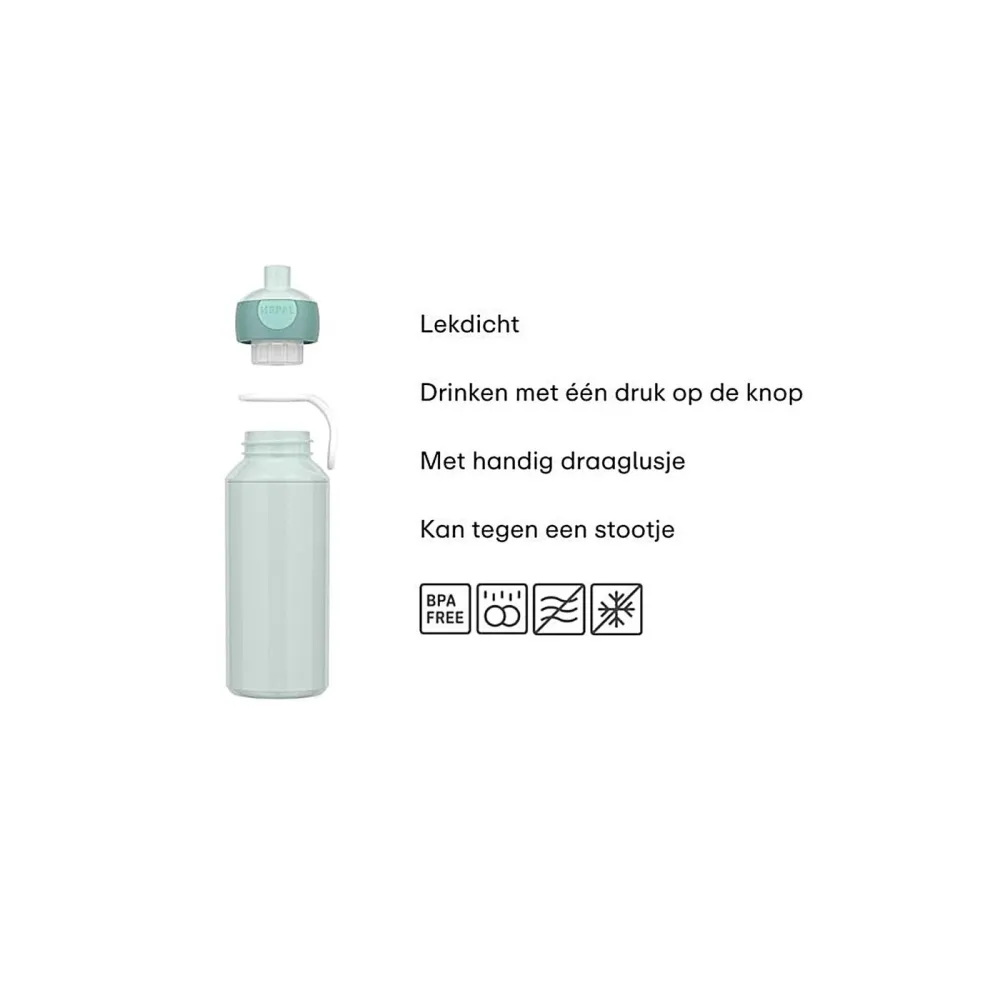 Mepal Tropical Ocean drinkfles pop-up campus 400ml