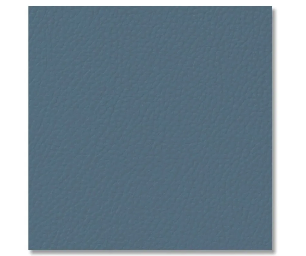 Placemat Ovaal Lederlook Blauw Mesapiu