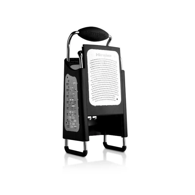 Microplane Rasp "Boxgrater" vierkant zwart, 4 functies
