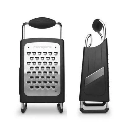 Microplane Rasp "Boxgrater" vierkant zwart, 4 functies