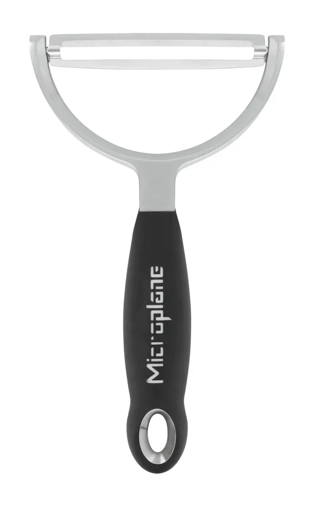 Microplane Specialties Dunschiller Y-model XL zwart/rvs