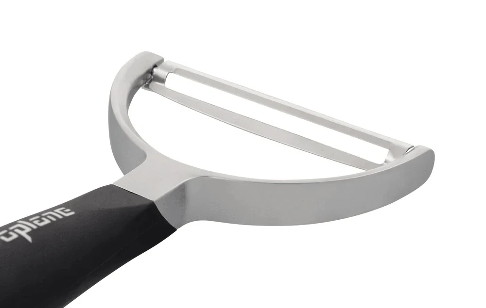 Microplane Specialties Dunschiller Y-model XL zwart/rvs