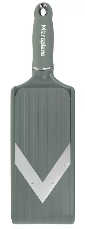 Microplane Verstelbare V-snijder Pure Cut Eucalyptus Green