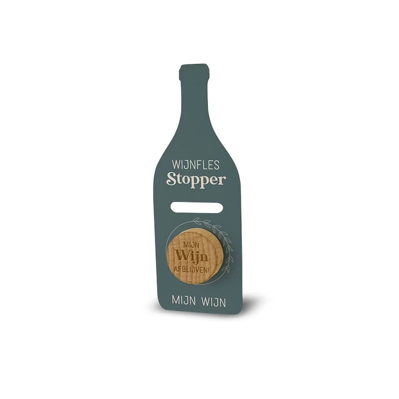 Wijnstopper Mijn wijn, afblijven Miko