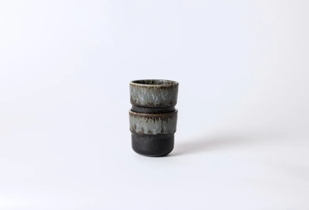 Mimo Homeware koffiekopje Brewing Storm - 230 ml - set van 2