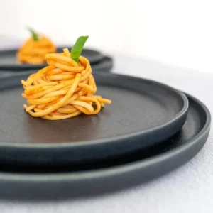 Mimo Homeware ontbijtbord Midnight Blue - 22,5 cm - set van 2