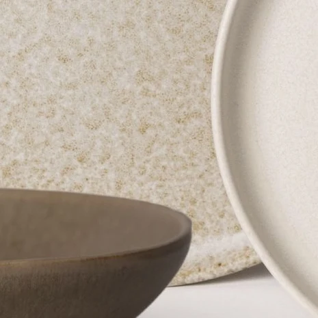 Mimo Homeware serviesset Dreamy Ivory & On Rocks - 5-delig - 2 personen