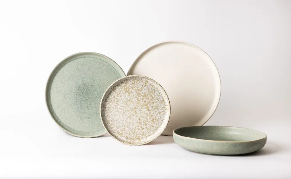 Mimo Homeware serviesset Ocean Breeze & Broken Shells - 4-delig - 2 personen
