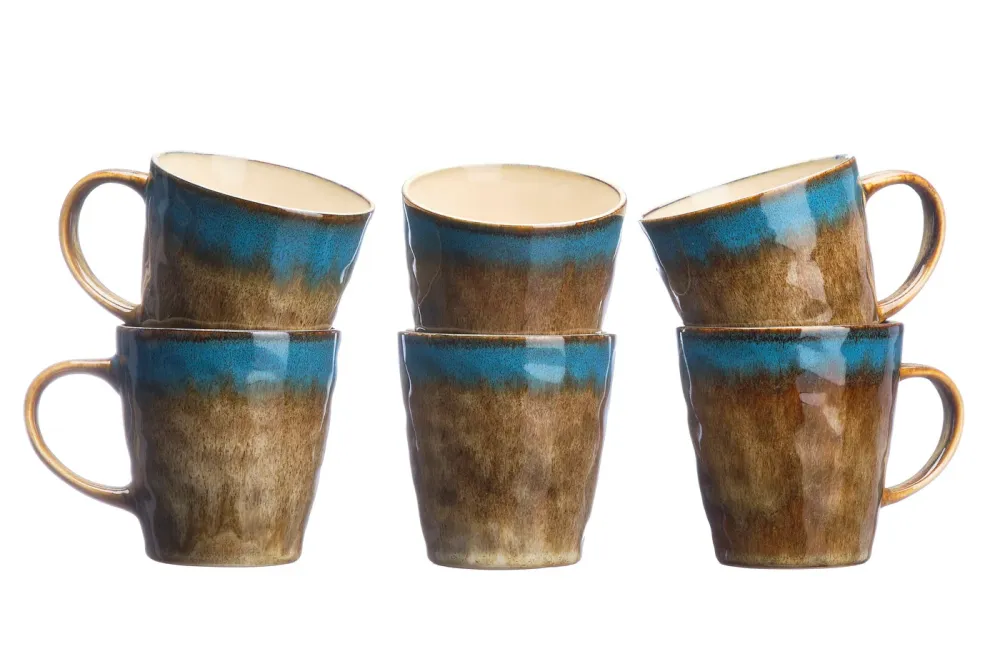Mok ISLAND 40cl - 6 stuks - Aarde en zee