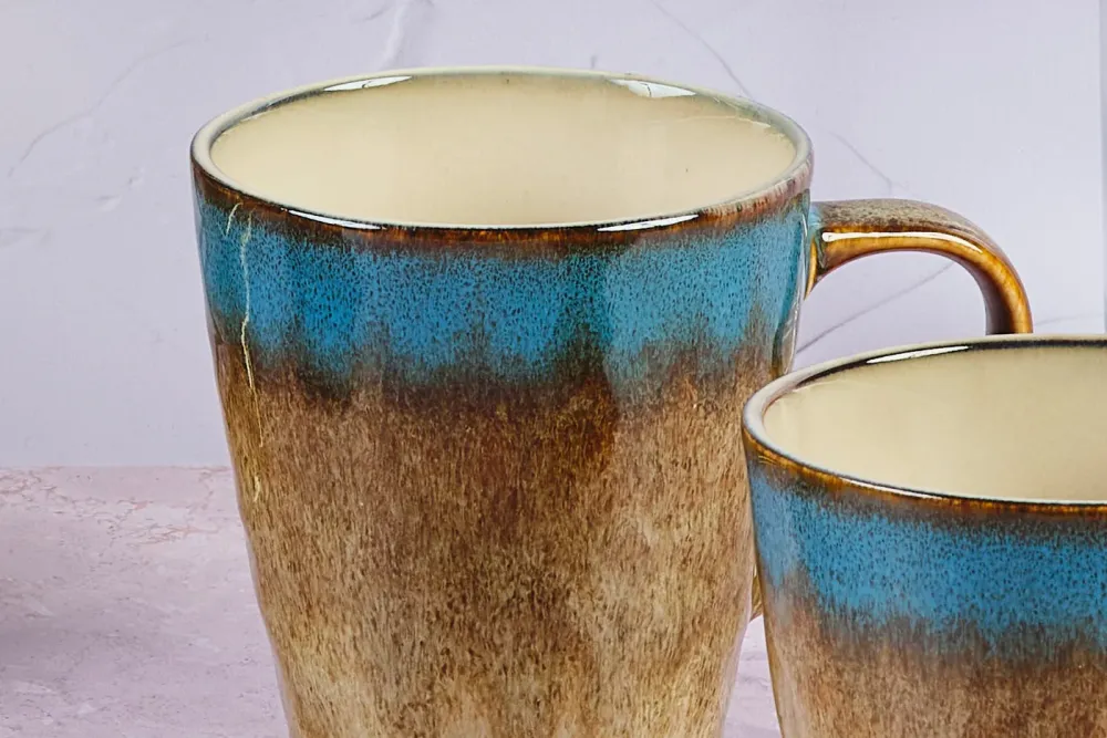 Mok ISLAND 40cl - 6 stuks - Aarde en zee