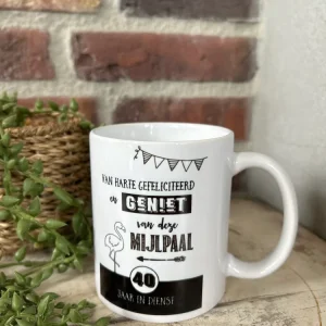 Mok 40 jaar dienst