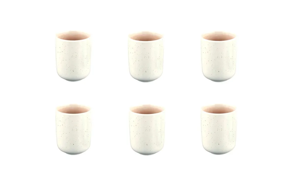 Mok OXYGEN 30cl - 6 stuks - Powder pink