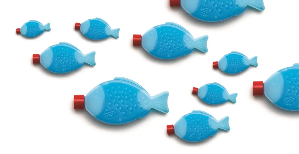 Monkey Business Blue Fish