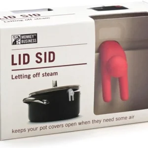 Monkey Business Lid Sid - set 2 pcs red + white