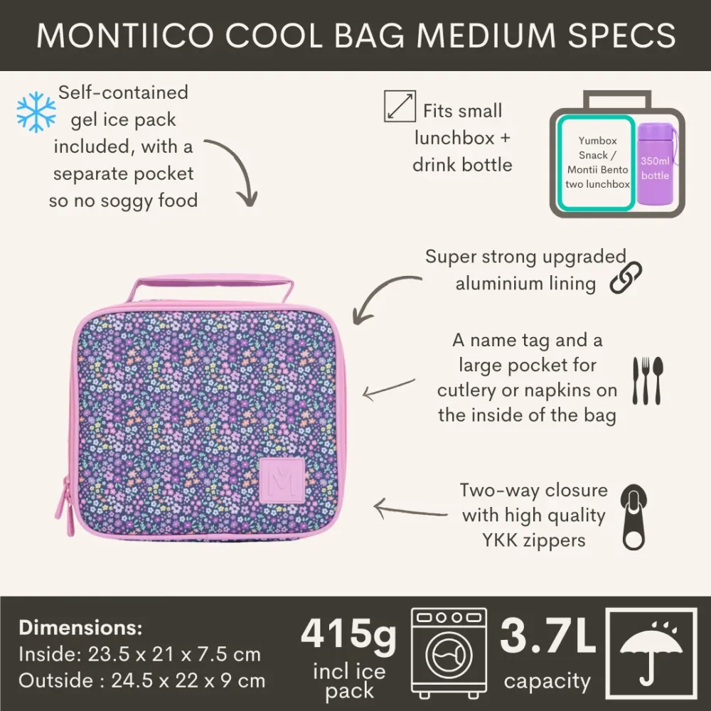 MontiiCo Lunchtas/Koeltas Medium - 21x24x8cm - Meadow