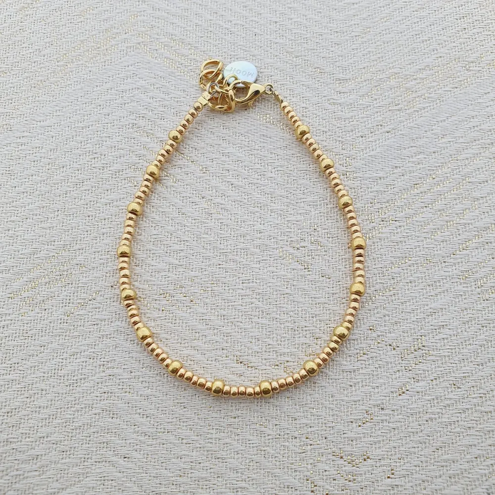 MOOI! Jewels armband met kleine en grote Miyuki beads