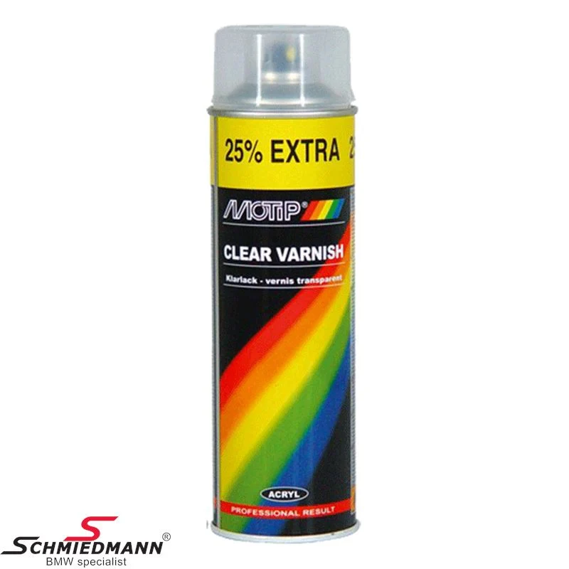 Vernis spray mat blinkend 400ml Motip