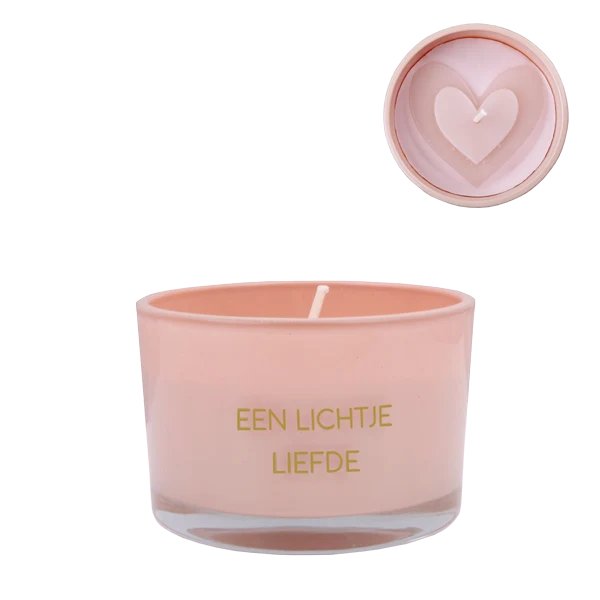 Geurkaars Een lichtje liefde My Flame