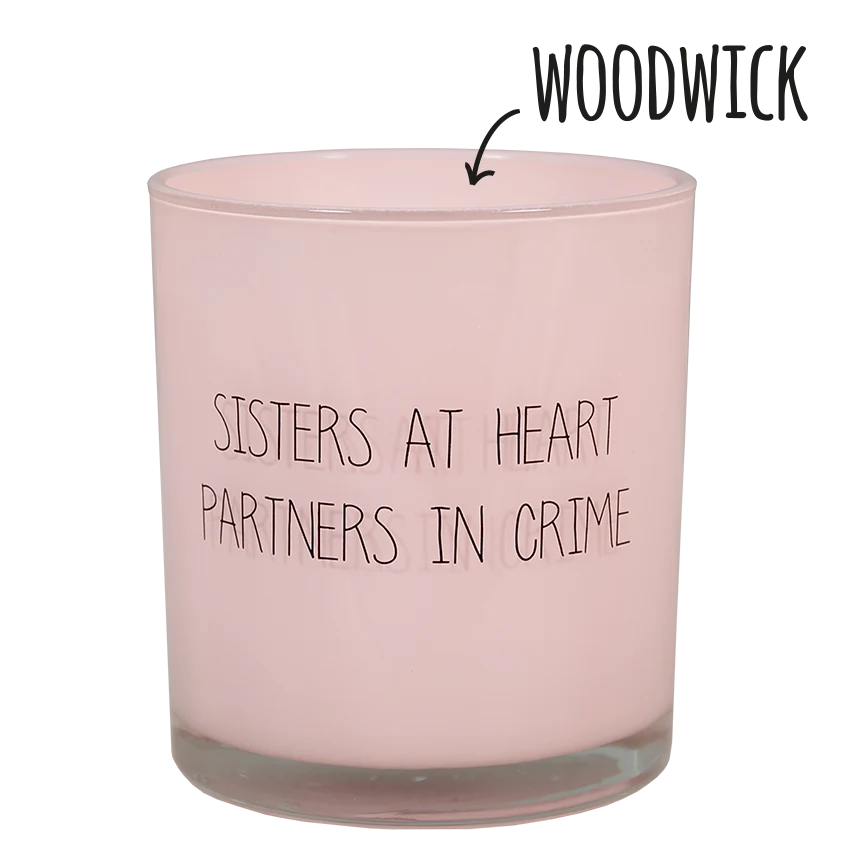 Geurkaars Sisters at heart My Flame