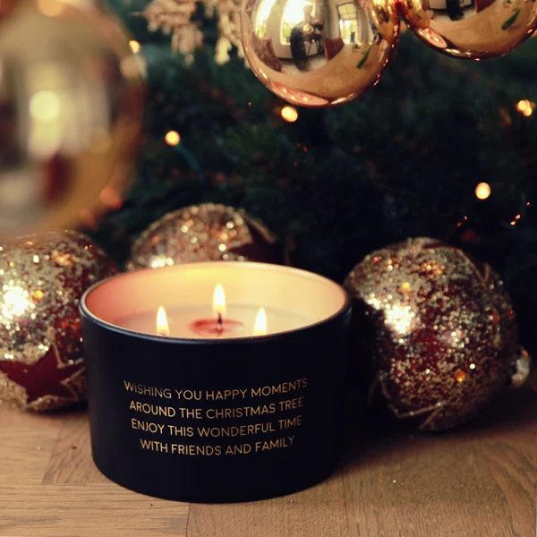 Geurkaars Wishing you happy moments My Flame