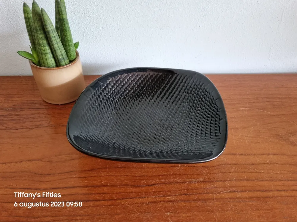 Deco schaal Boch "Cordaline" zwart My Store