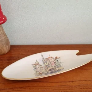 Decoratief langwerpig schaaltje Boch Keralux Vénice My Store