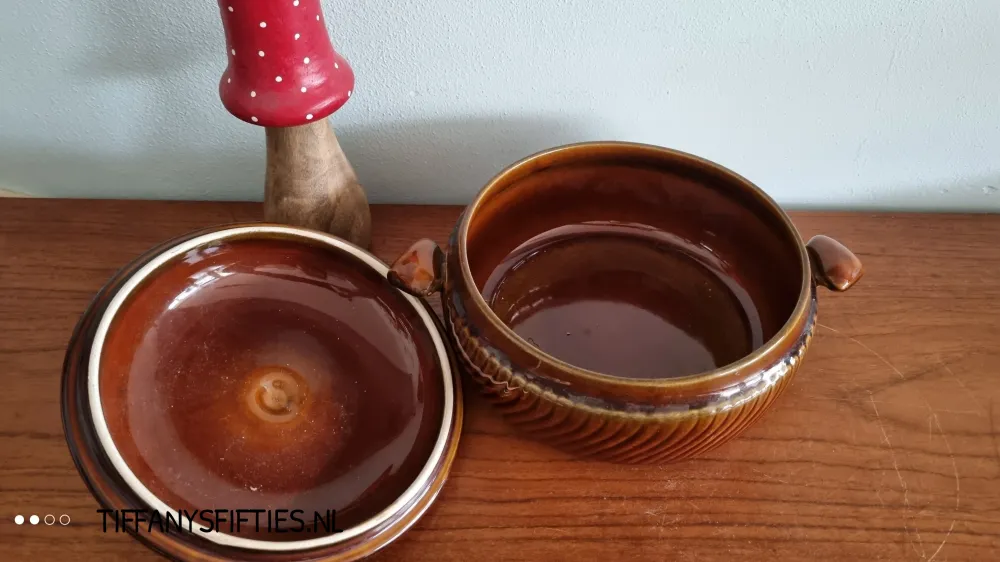 Dekschaal Boch "Trianon" bruin My Store