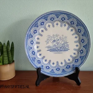 Dessertbord Boch Dentelle blauw My Store
