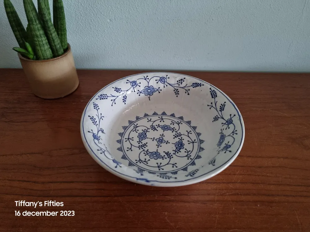 Diepe schaal Boch "Côtes Evasés" Meissen My Store