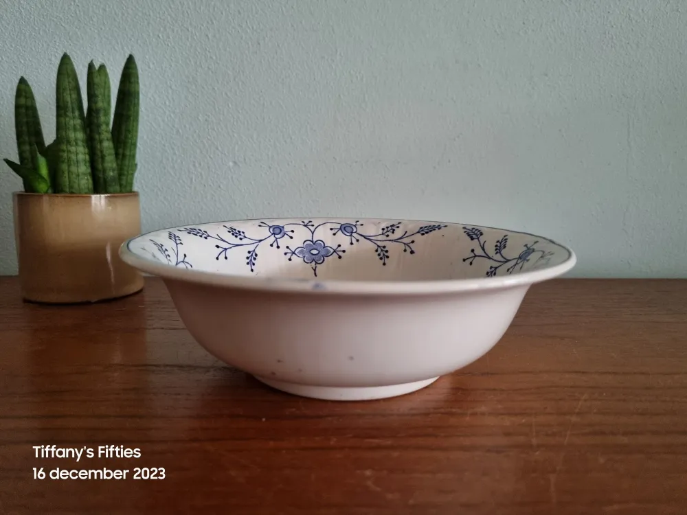 Diepe schaal Boch "Côtes Evasés" Meissen My Store
