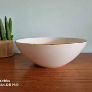 Diepe schaal Boch "Saturne" met gouden rand My Store