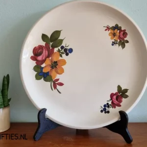 Groot serveerbord Boch "Menuet" Reve Fleuri My Store