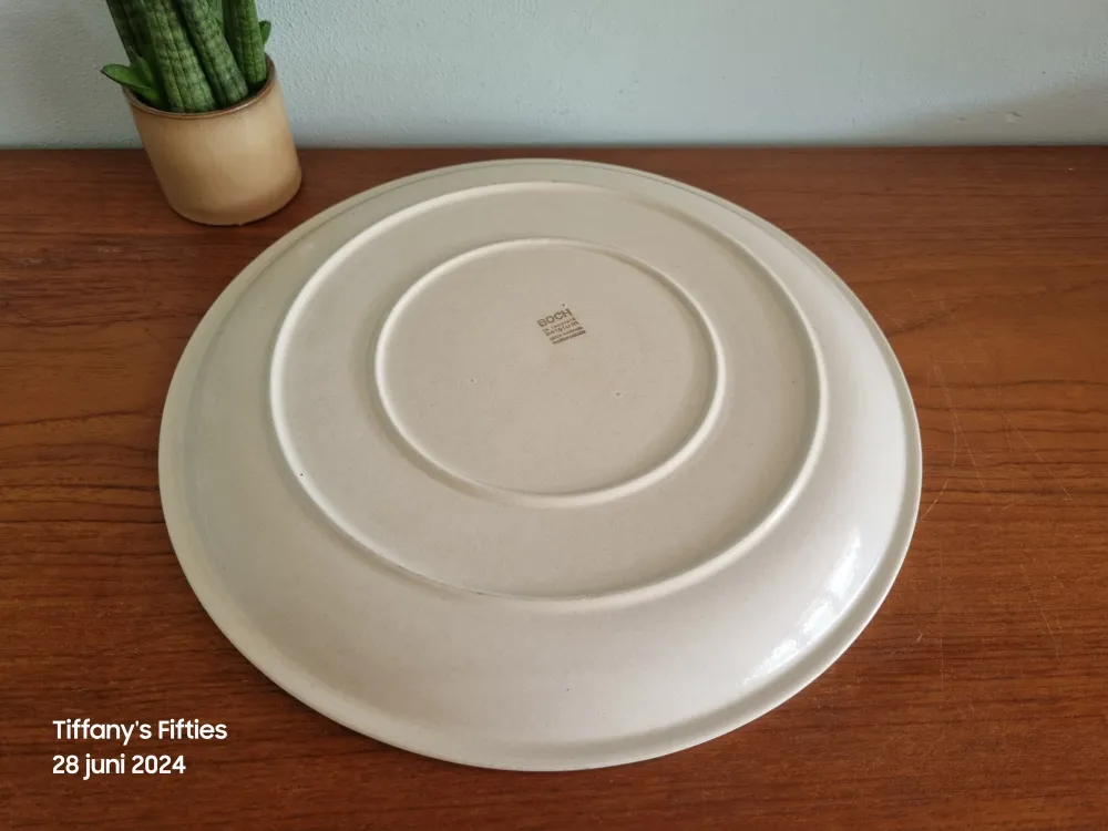 Groot serveerbord Boch "Menuet" Viking My Store