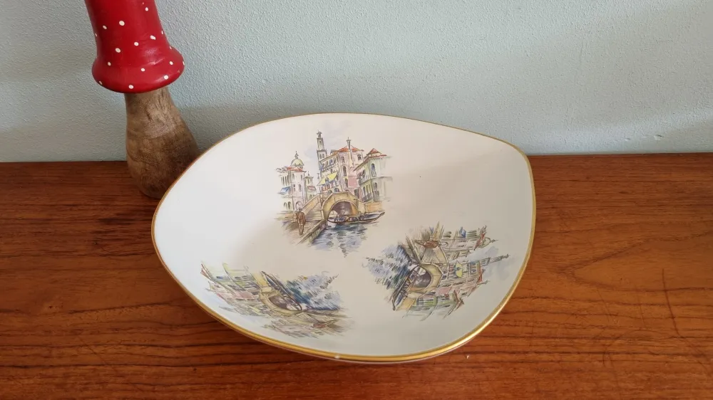 Grote decoratieve schaal Boch Keralux Vénice My Store