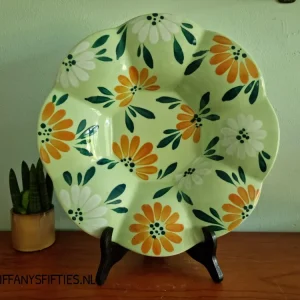 Grote schaal Boch Chevalier groen met bloemen My Store