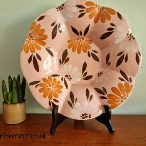 Grote schaal Boch Chevalier roze met bloemen My Store