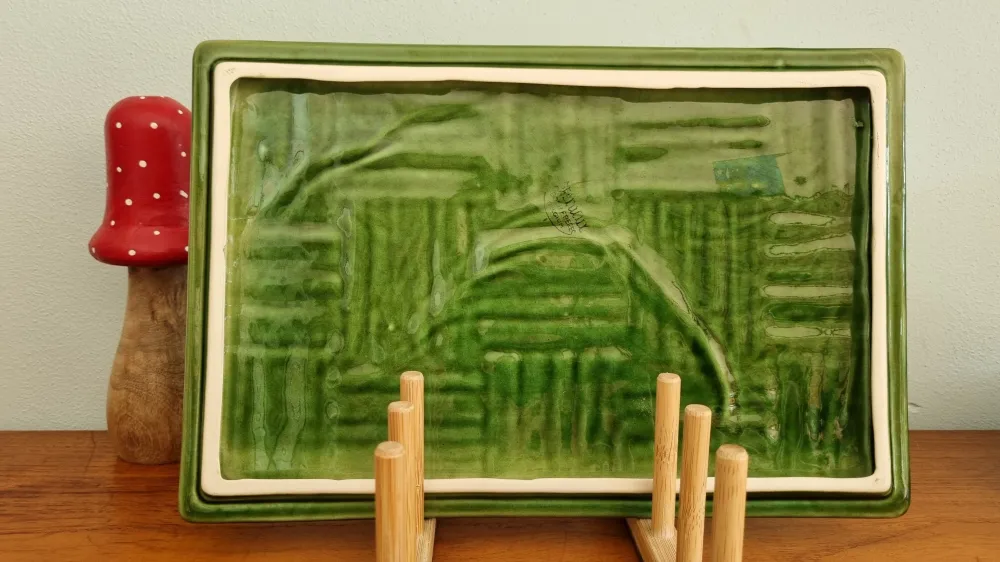 Kaasplank Boch Keralux "Tentation" groen My Store