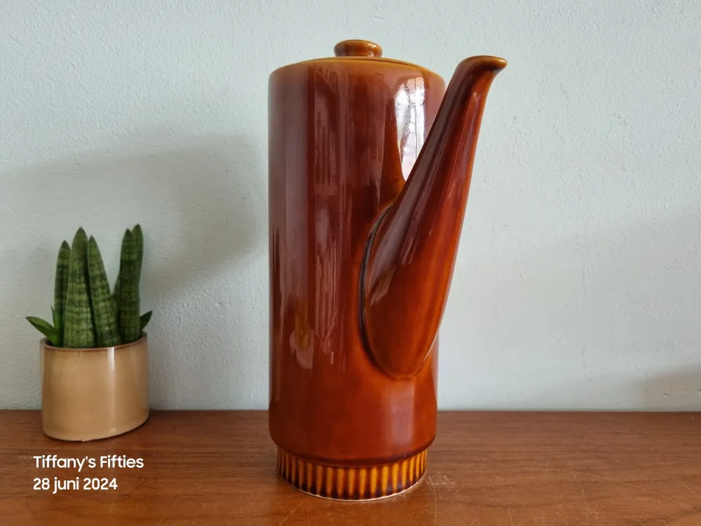Koffiepot Boch "Delta" bruin My Store