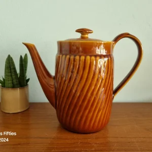 Koffiepot Boch "Trianon" bruin My Store